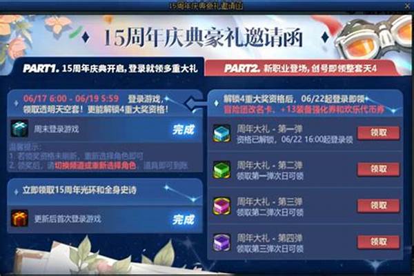 15周年畅享礼盒装备怎么选