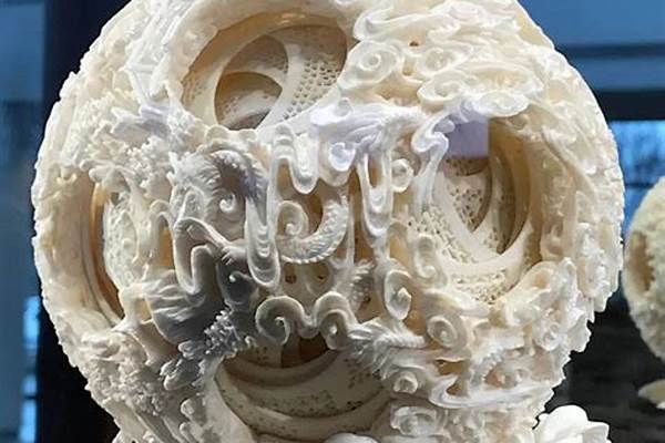 象牙球是怎样制作的