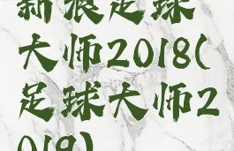 新浪足球大师2018(足球大师2019)